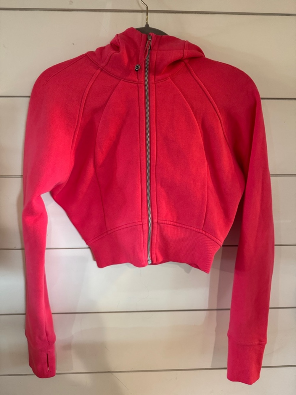 Lululemon Scuba Full Zip Cropped Hoodie
